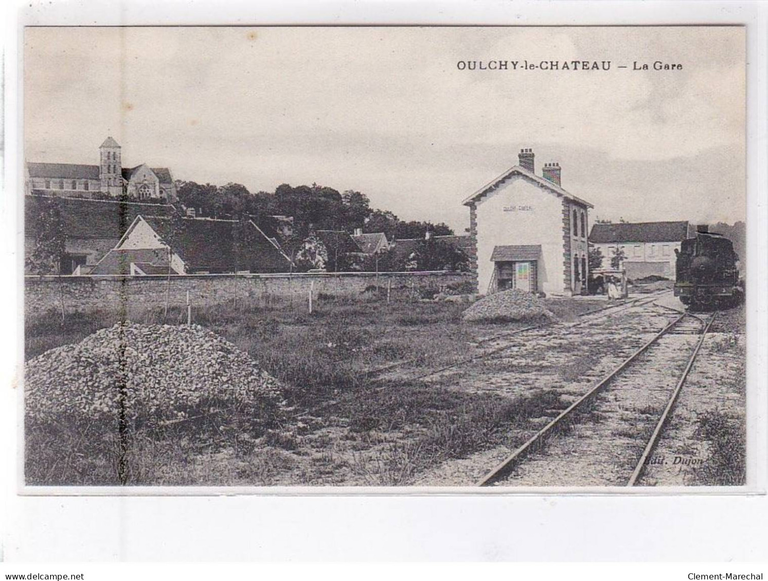 OULCHY-le-CHATEAU: La Gare. - Très Bon état - Other & Unclassified