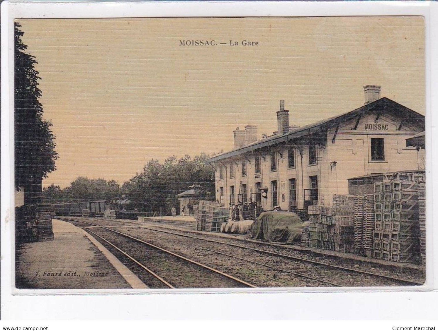 MOISSAC: La Gare - Très Bon état - Autres & Non Classés