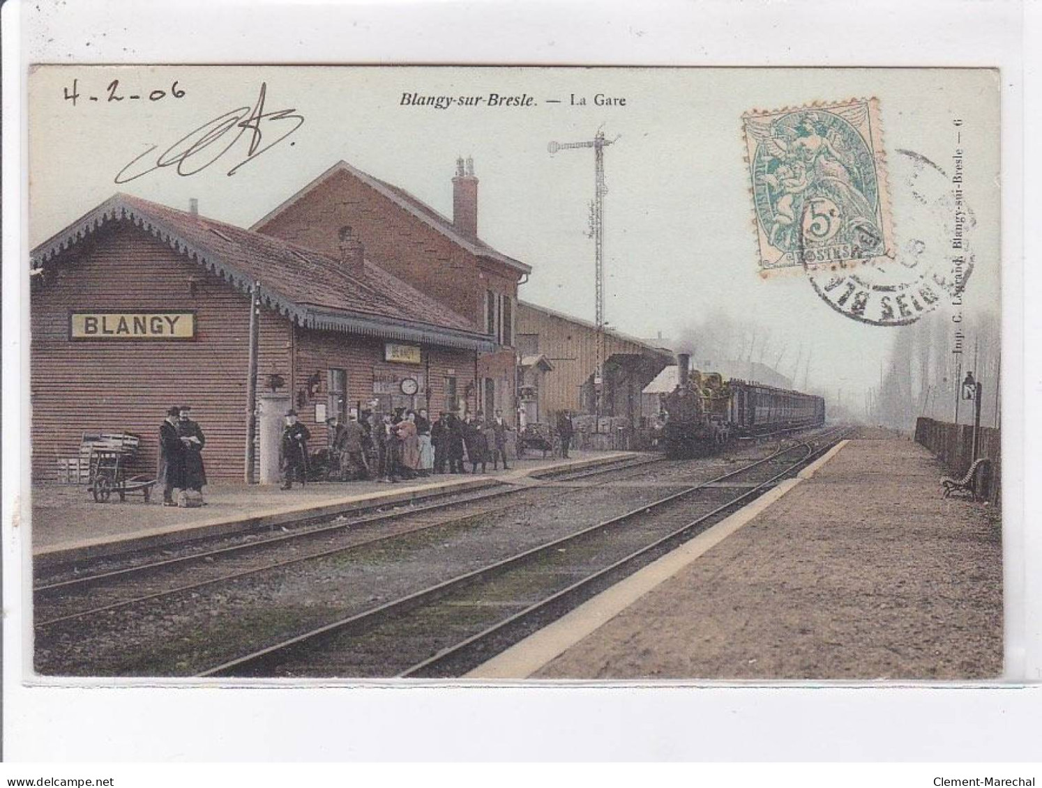 BLANGY-sur-BRESLE: La Gare - Très Bon état - Sonstige & Ohne Zuordnung