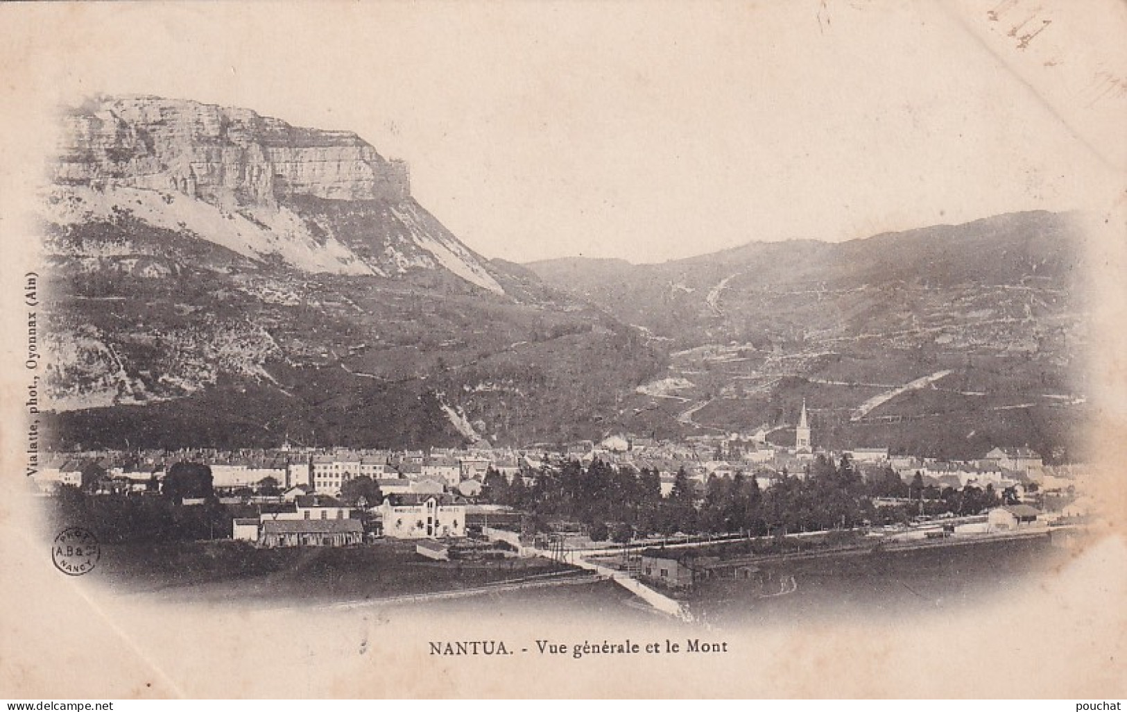 JA 29-(01) NANTUA - VUE GENERALE ET LE MONT - Nantua