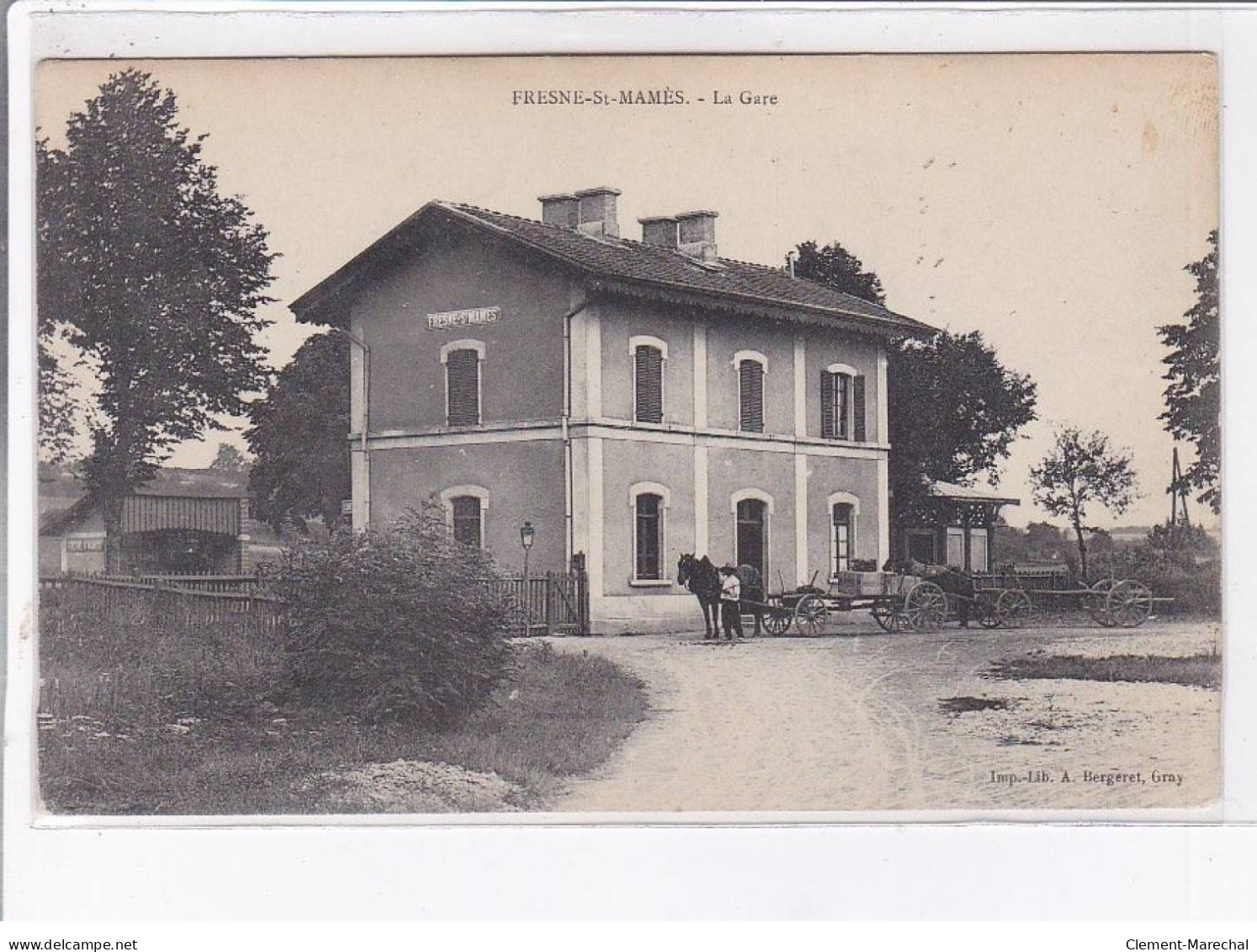 FRESNE-SAINT-MAMES: La Gare - Très Bon état - Fresne-Saint-Mamès