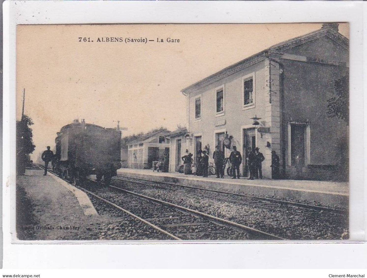 ALBENS: La Gare - Très Bon état - Albens