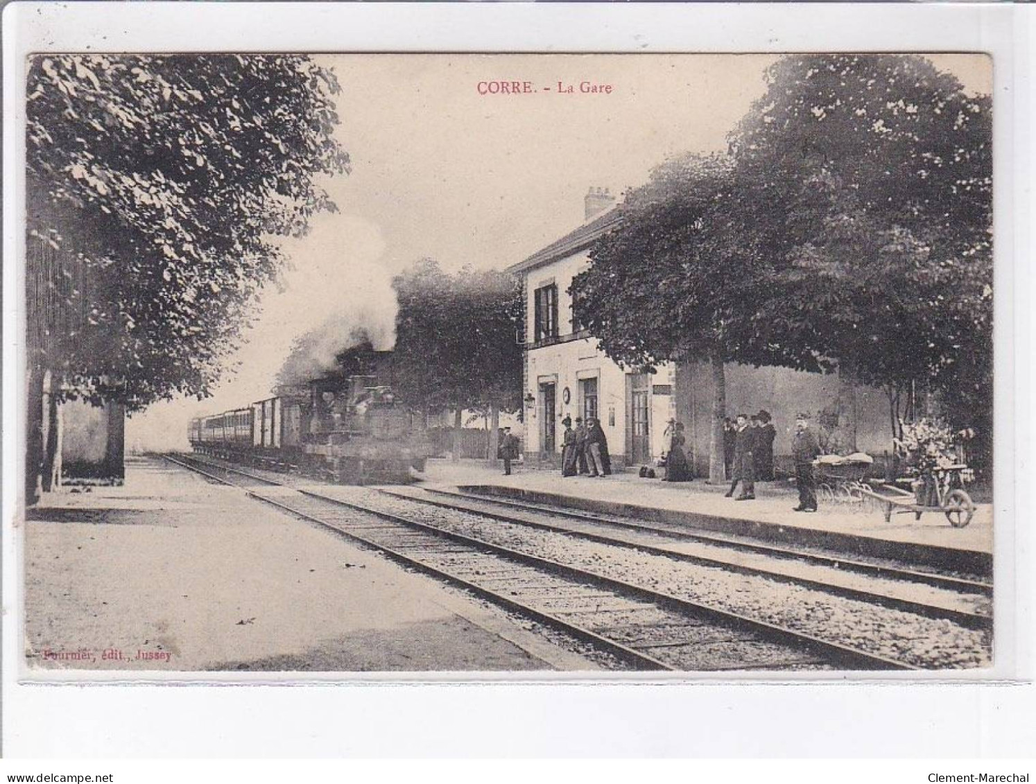 CORRE: La Gare - Très Bon état - Autres & Non Classés