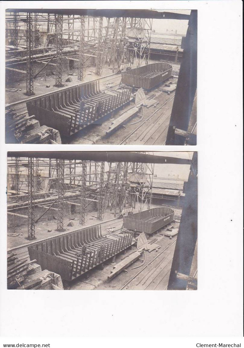 MULHOUSE - Lot de 13 photos et 35 cartes photos - Usine Wallach Frères - Trains - bateaux - état