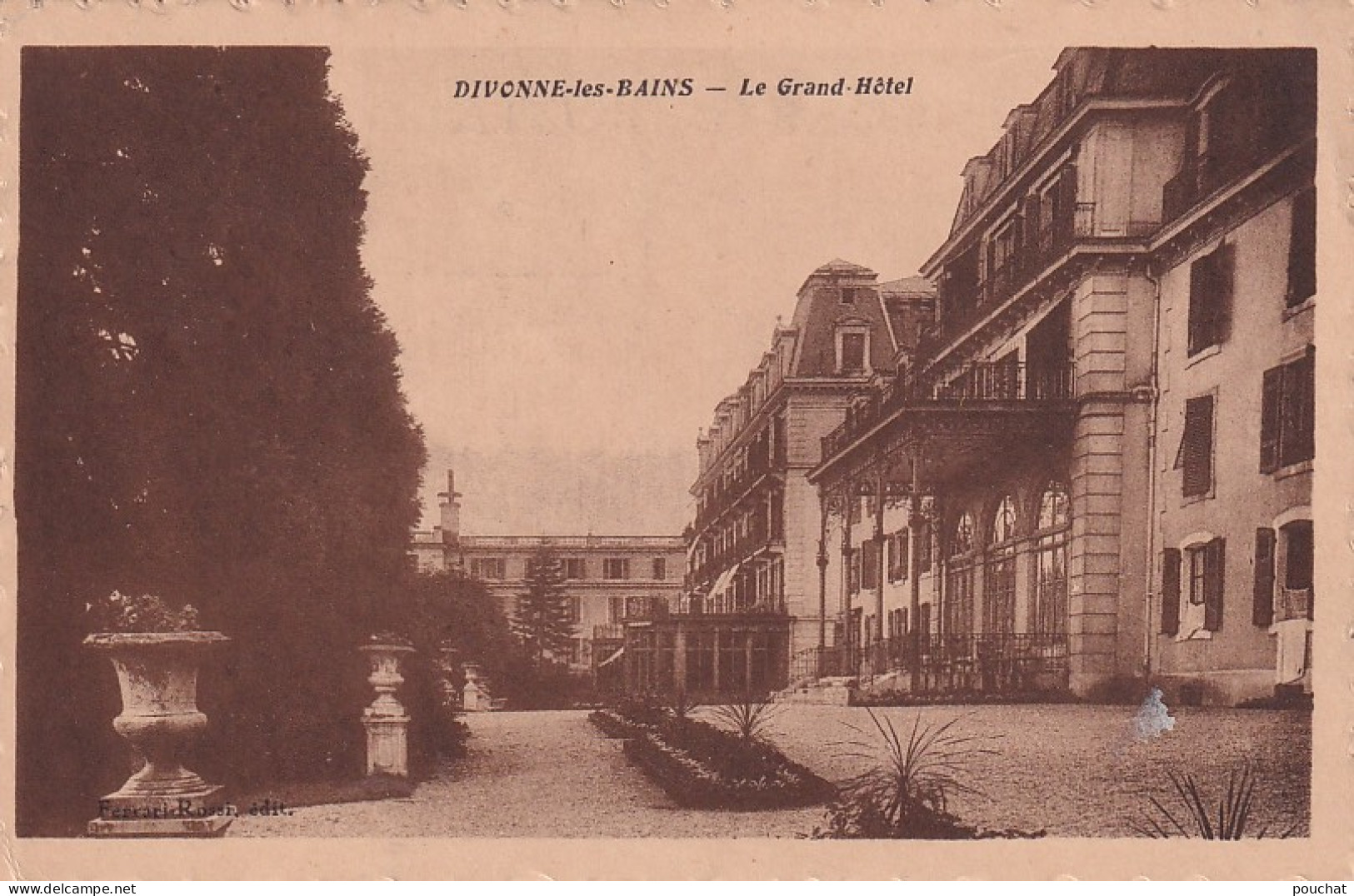 JA 29-(01) DIVONNE LES BAINS - LE GRAND HOTEL - Divonne Les Bains