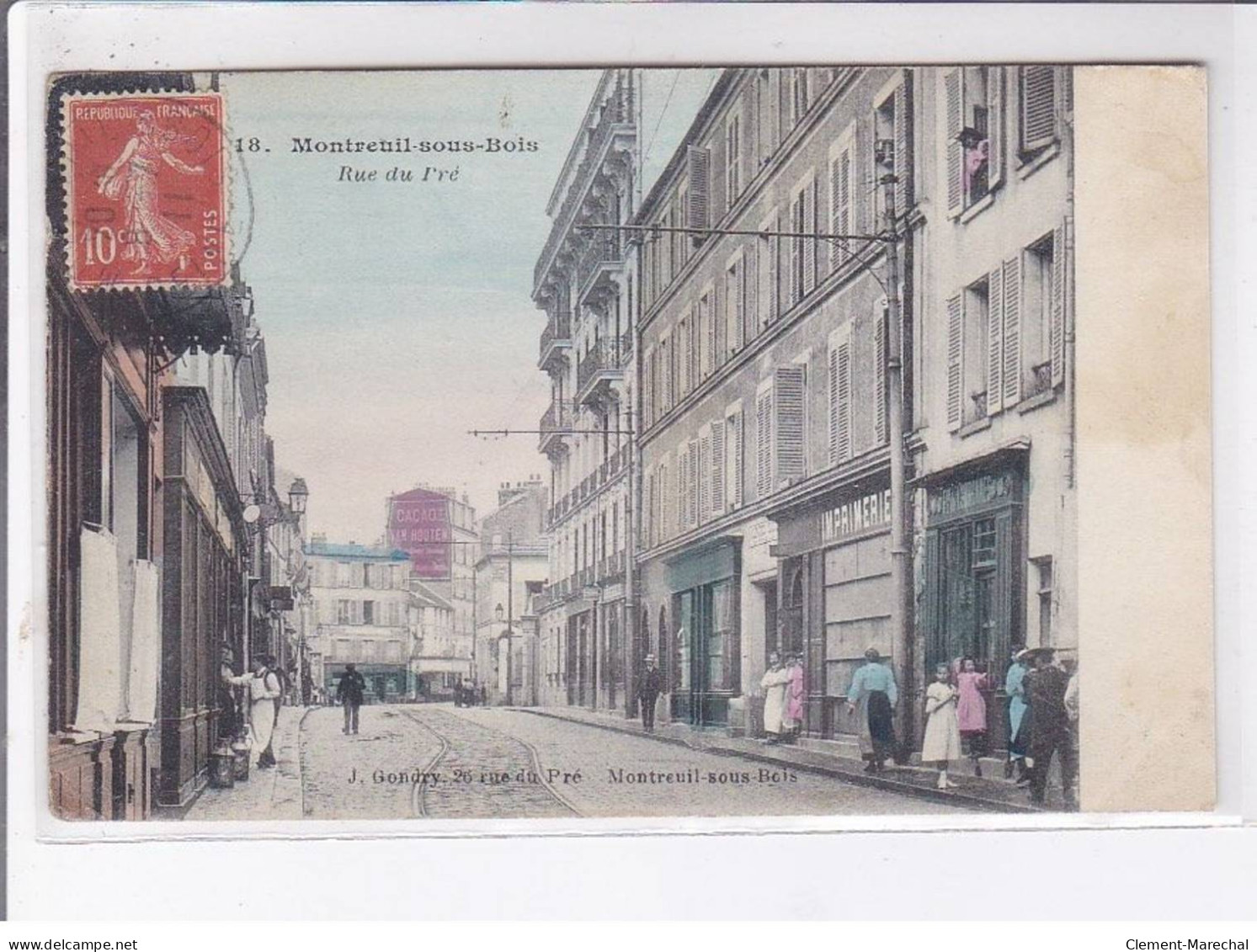 MONTREUIL-sous-BOIS: Rue Du Pré, Gondry - Très Bon état - Montreuil