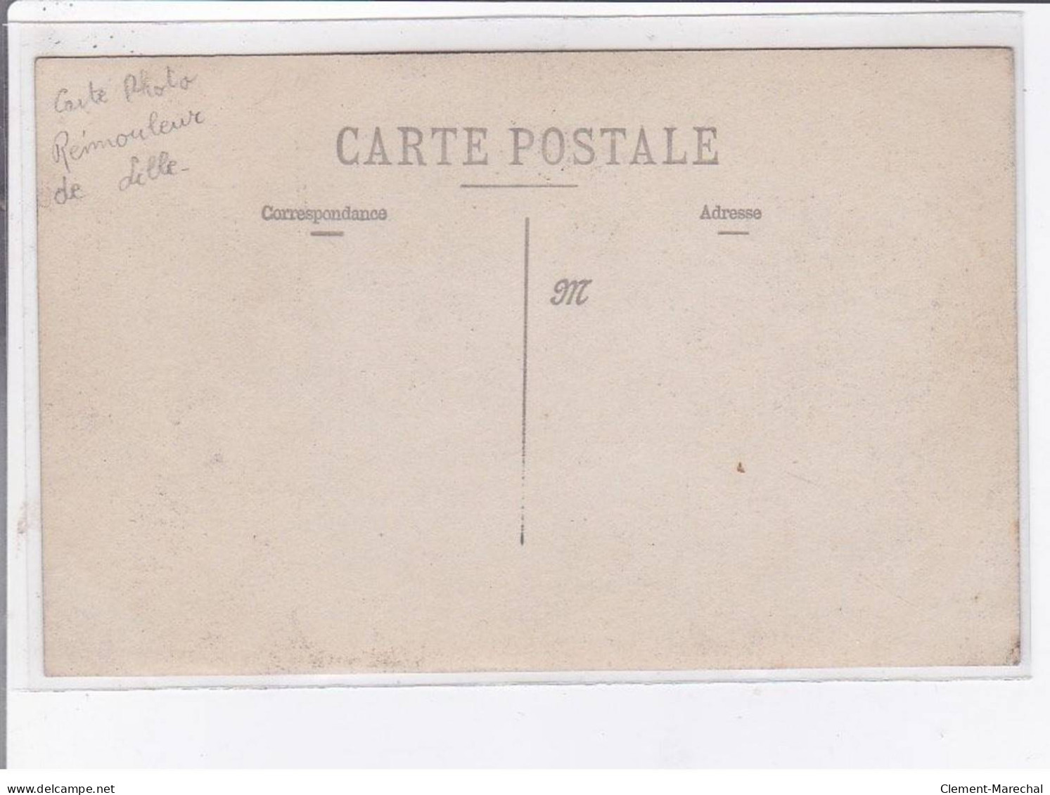 FRANCE: Carte Photo, Rémouleur De Lille ? Paris ? - Très Bon état - Other & Unclassified