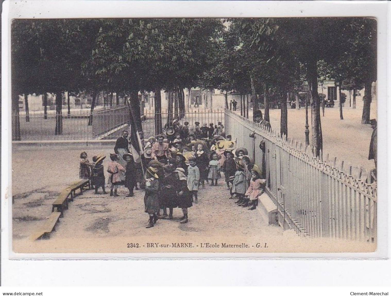 BRY-sur-MARNE: L'école Maternelle (rare En Couleur) - Très Bon état - Bry Sur Marne