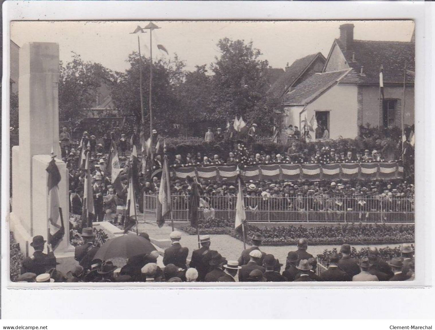 SAINT-FARGEAU: Inauguration Du Monument Aux Morts - Très Bon état - Saint Fargeau