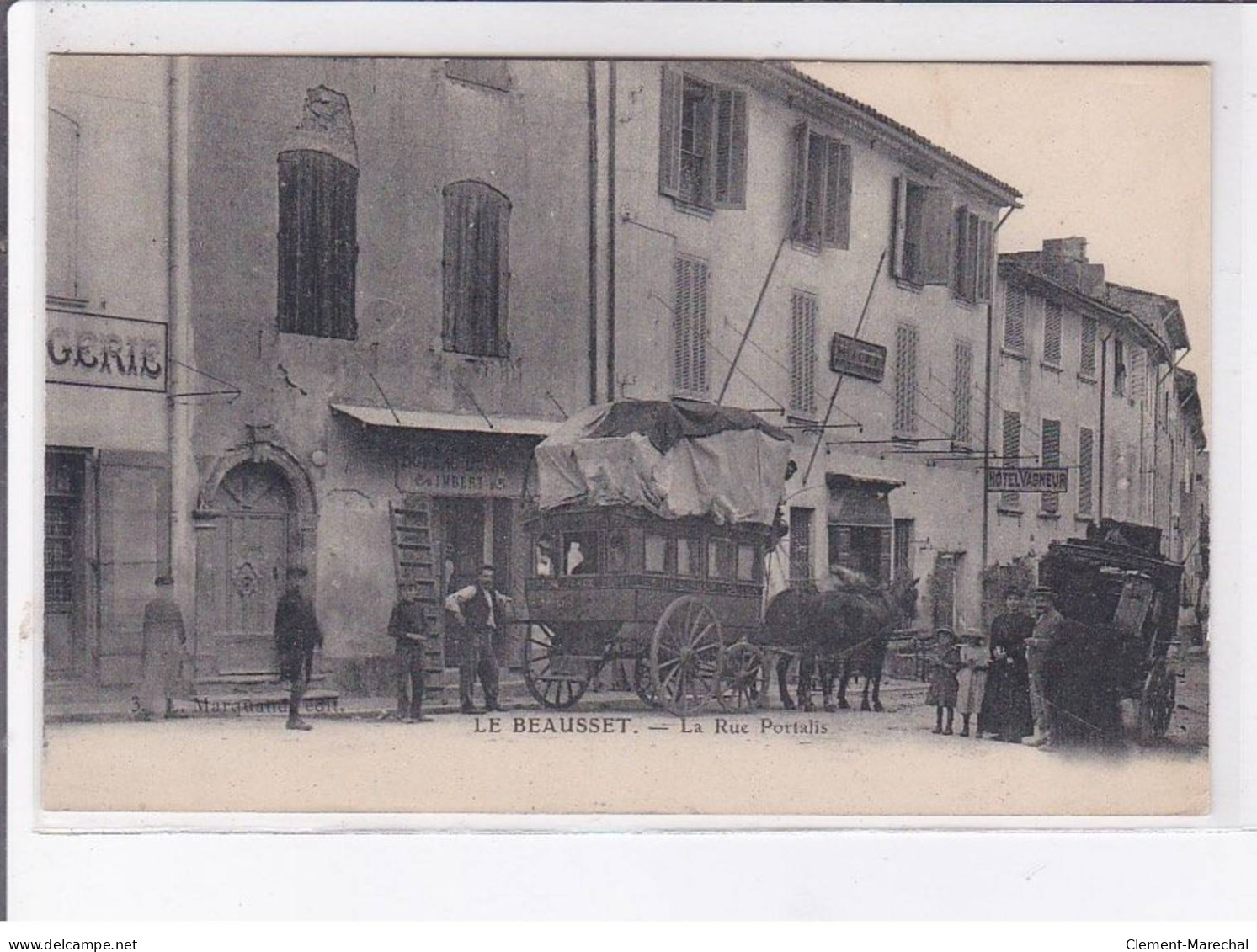 LE BEAUSSET: La Rue Portalis, Diligence - Très Bon état - Le Beausset