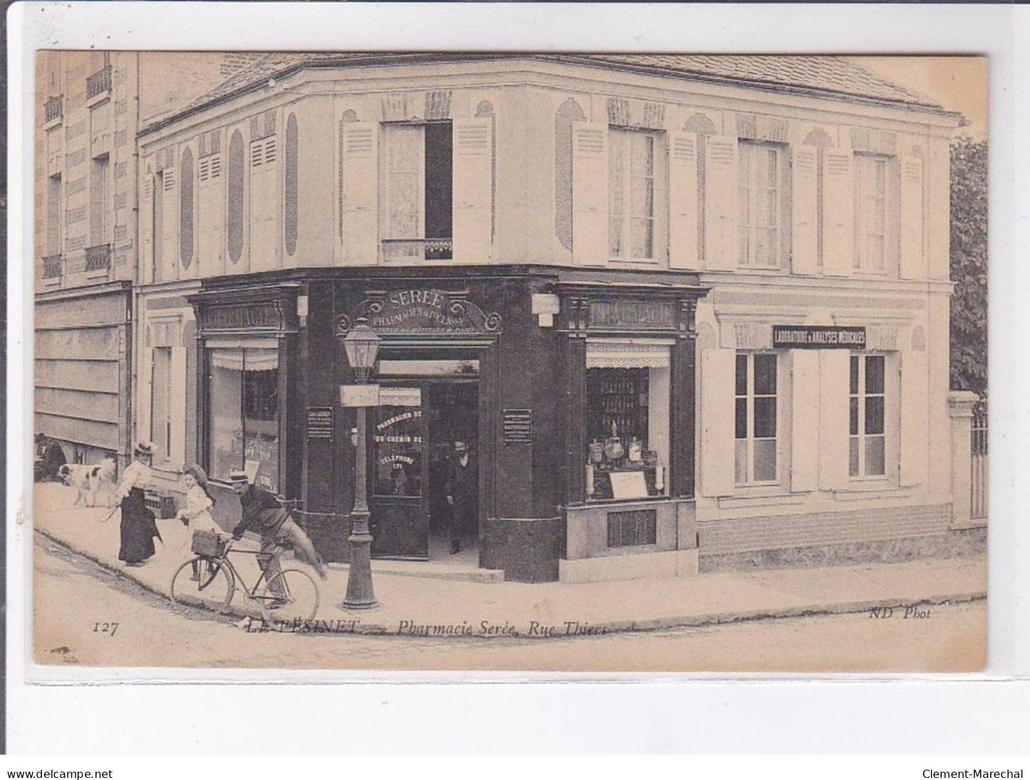 LE VESINET: Pharmacie Serée Rue Thiers - Très Bon état - Le Vésinet