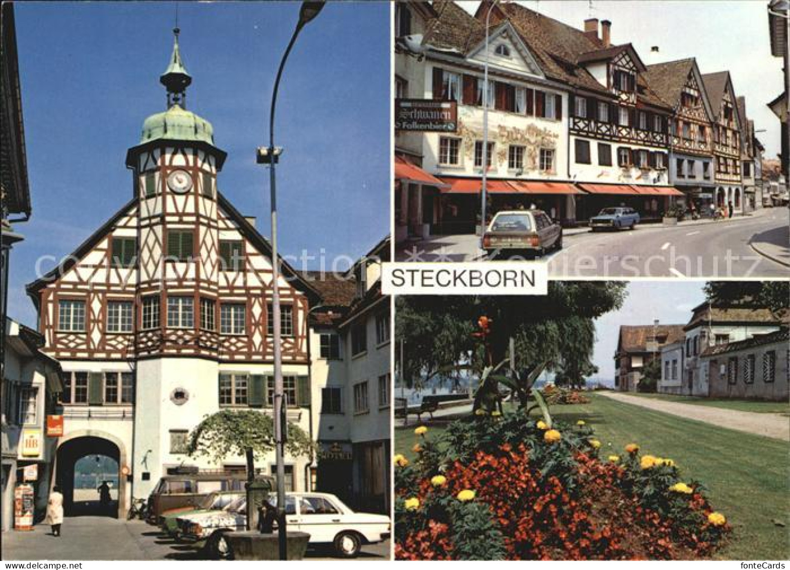 12590813 Steckborn TG Rathaus Park Stadt Steckborn - Autres & Non Classés