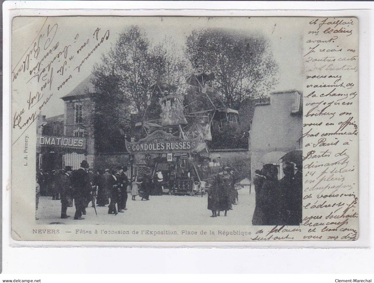 NEVERS: Fêtes à L'occasion De L'exposition Place De La République, Attraction - état - Nevers