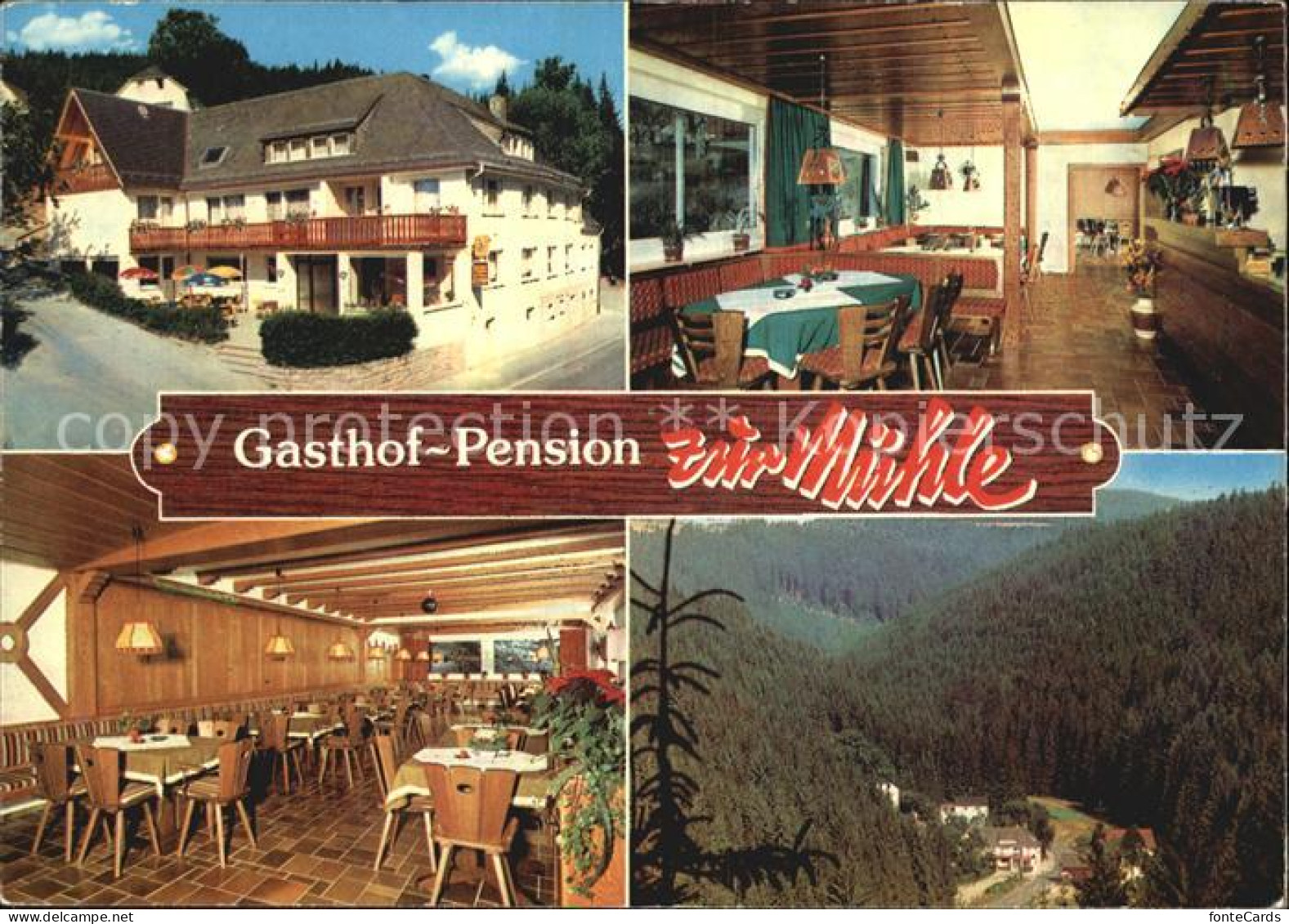 12590344 Schwarzenbach BE Gasthof Pension Zur Muehle   - Otros & Sin Clasificación