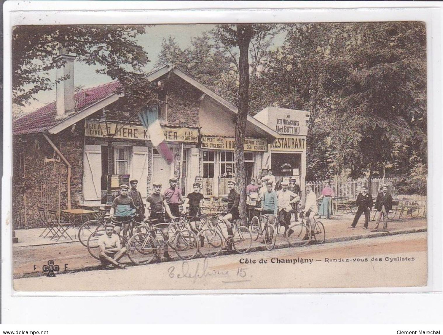 COTE DE CHAMPIGNY: Rendez-vous Des Cyclistes, Fleury - Très Bon état - Otros & Sin Clasificación