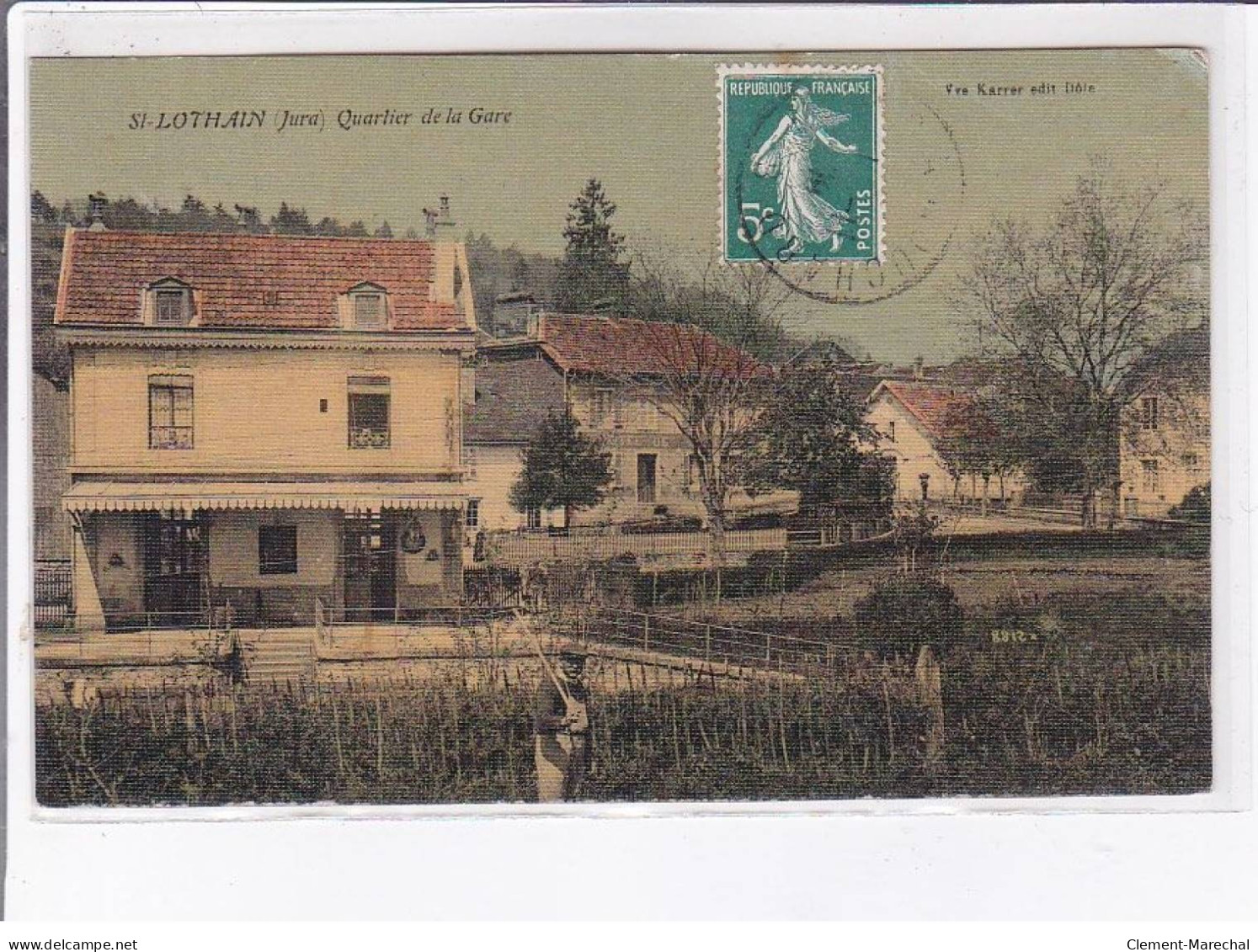 SAINT-LOTHAIN: Quartier De La Gare - Très Bon état - Sonstige & Ohne Zuordnung