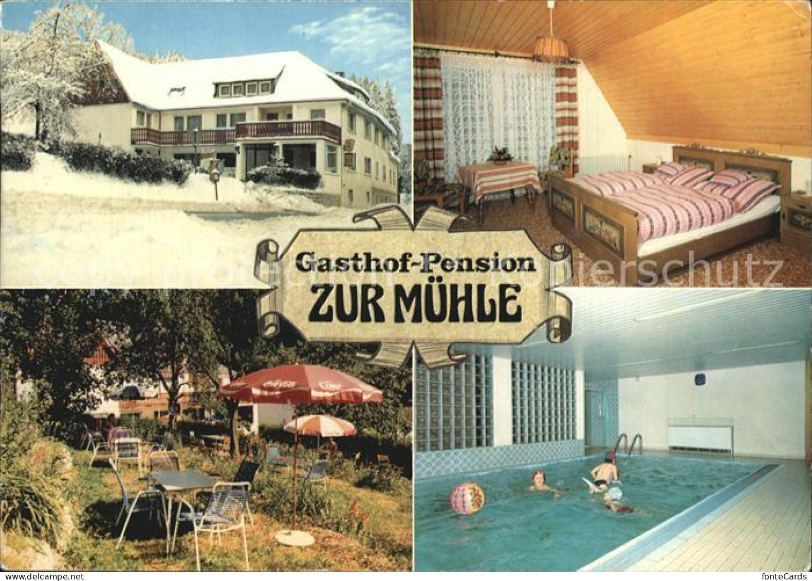 12590343 Schwarzenbach BE Gasthof Pension Zur Muehle   - Other & Unclassified