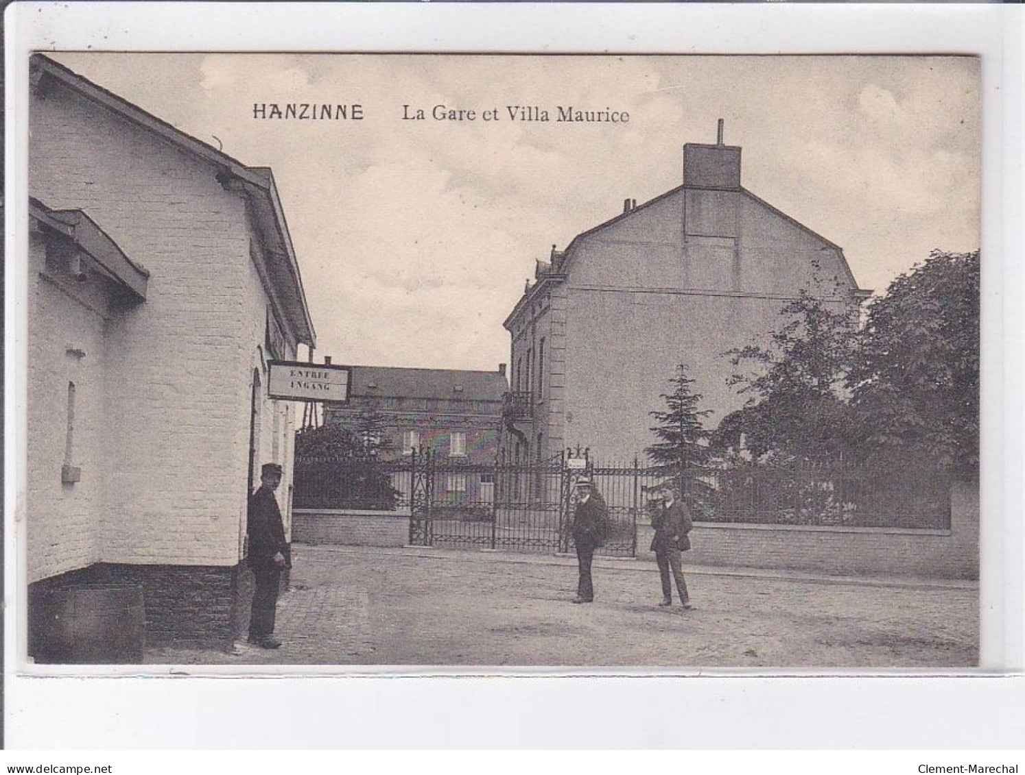 HANZINNE: La Gare Et Villa Maurice - Très Bon état - Andere & Zonder Classificatie