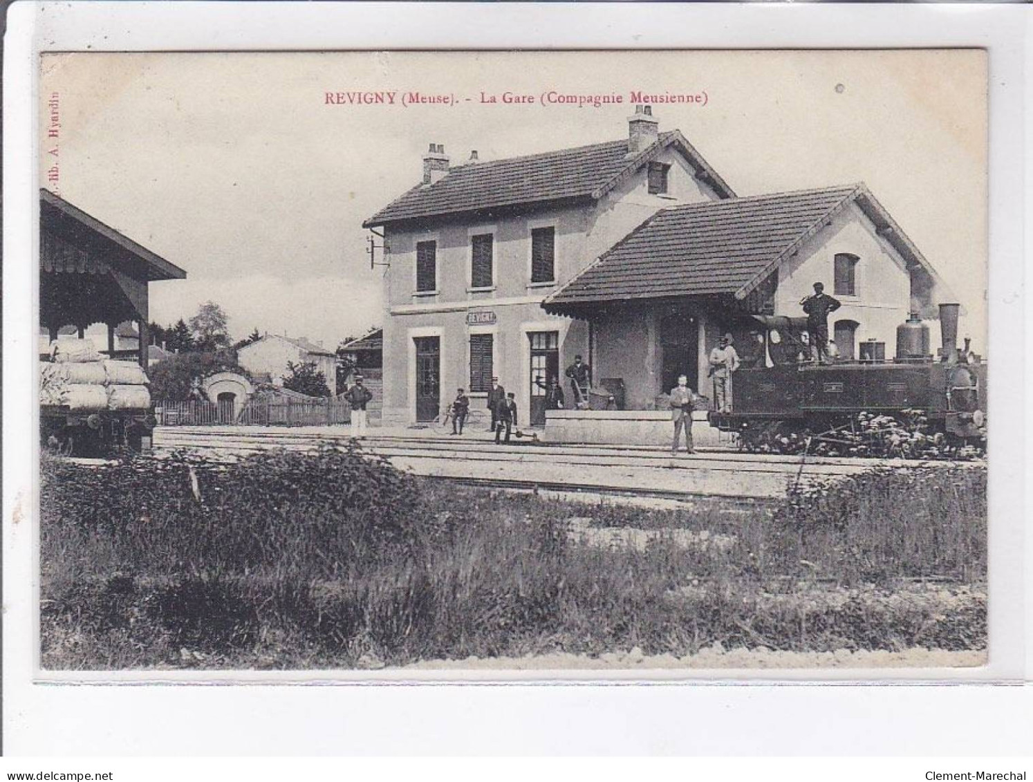 REVIGNY: La Gare (compagnie Meusienne) - Très Bon état - Revigny Sur Ornain