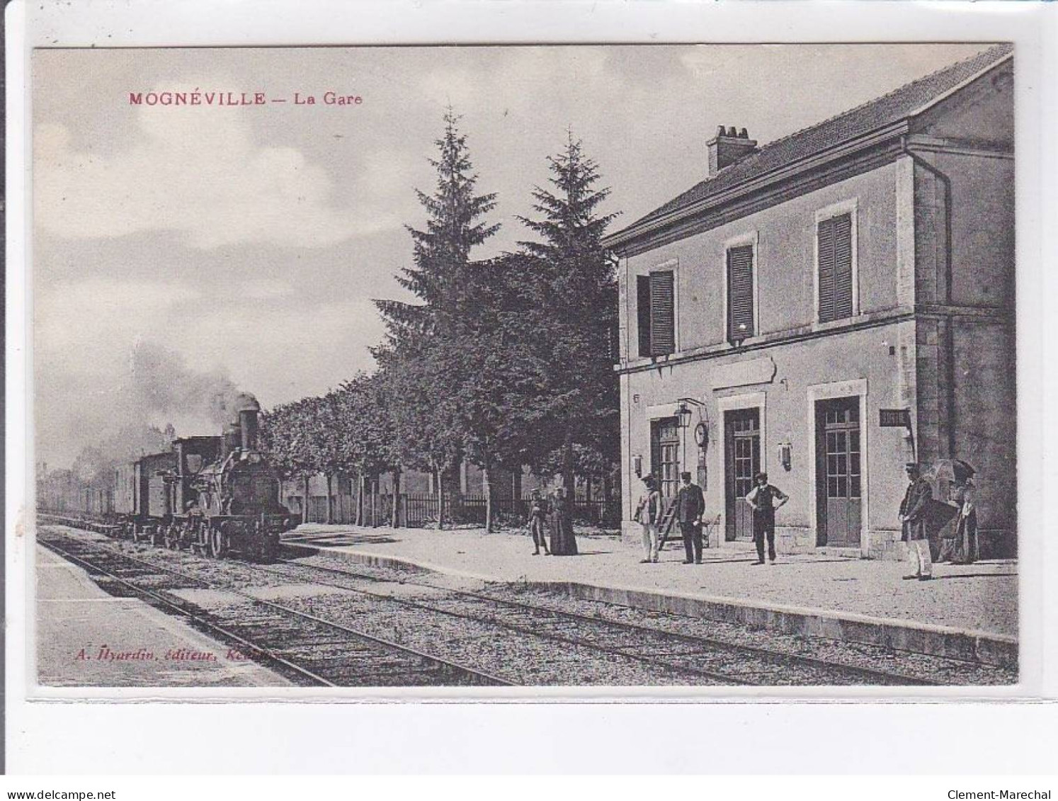 MOGNEVILLE: La Gare - Très Bon état - Other & Unclassified