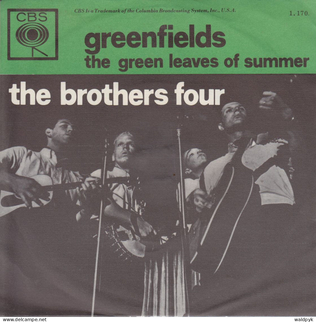 THE BROTHERS FOUR - Greenfields - Otros - Canción Inglesa