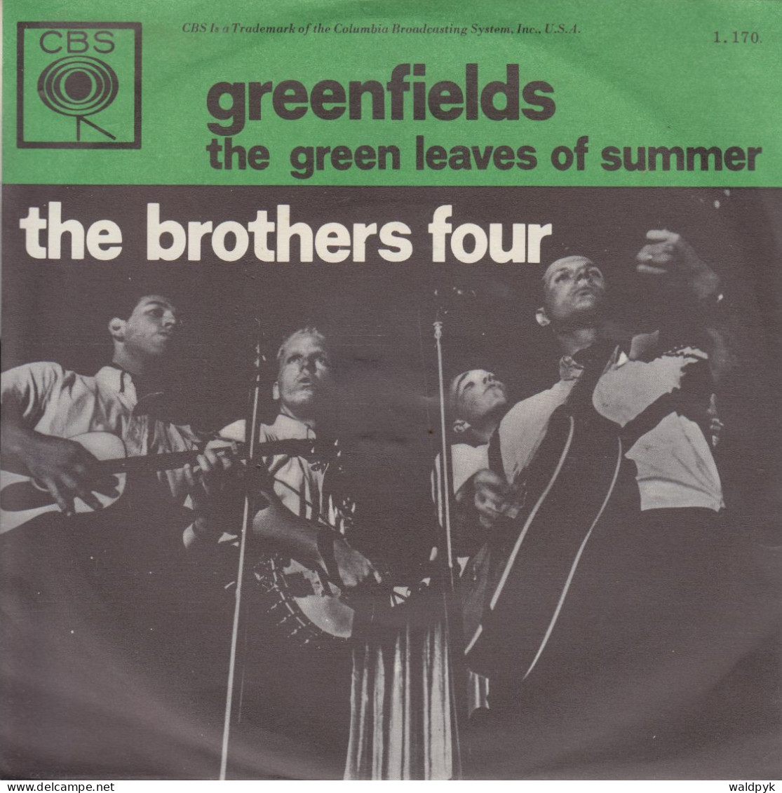 THE BROTHERS FOUR - Greenfields - Otros - Canción Inglesa