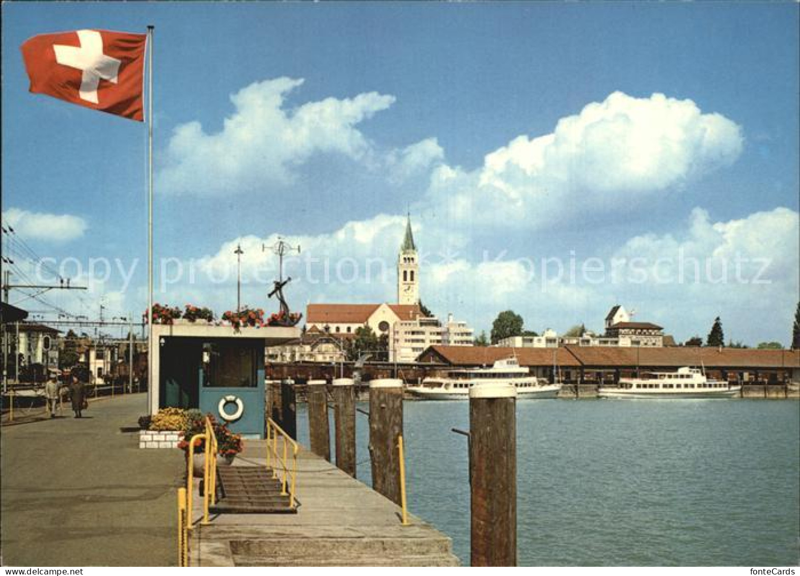 12590218 Romanshorn Bodensee Hafen Romanshorn - Autres & Non Classés