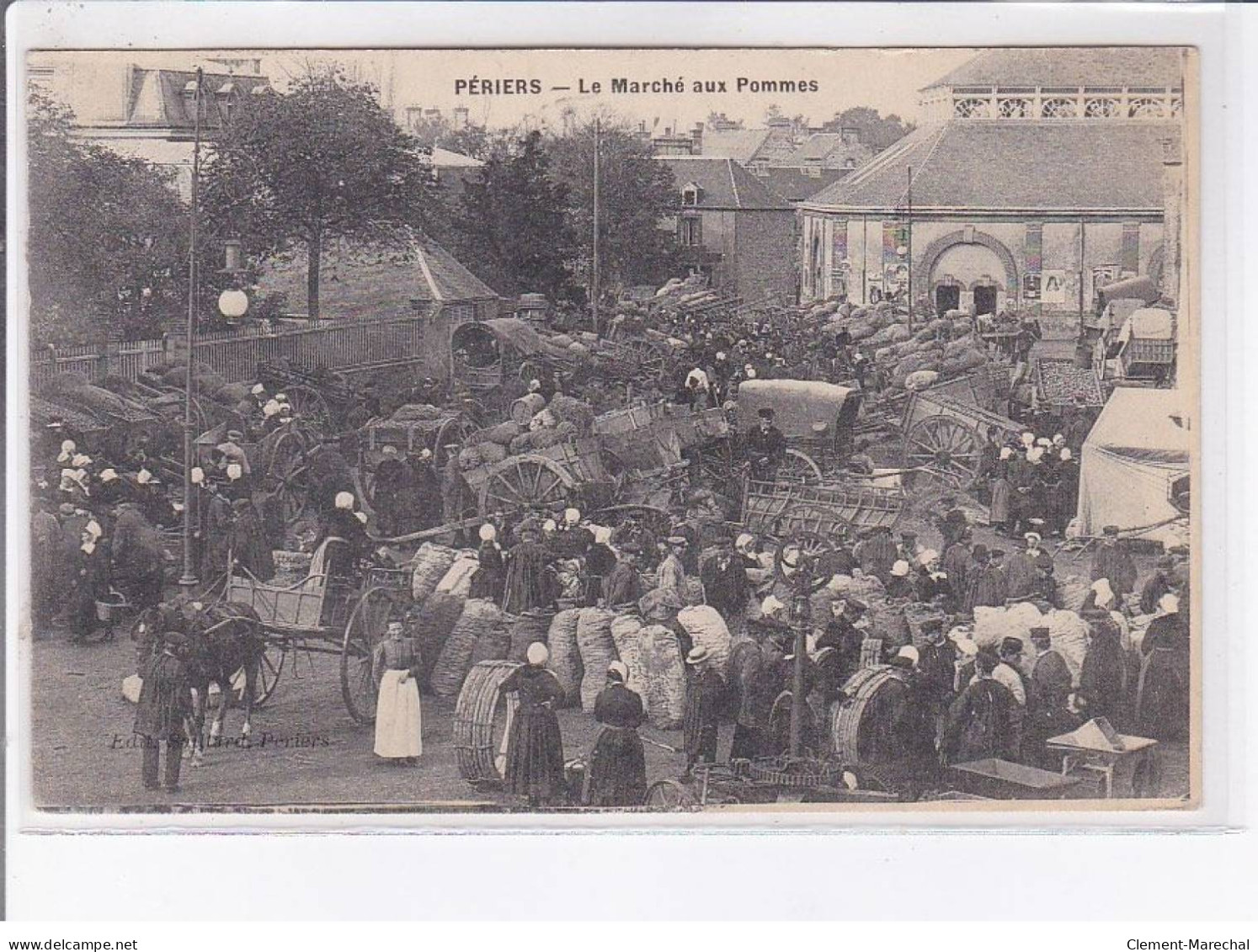 PERIERS: Le Marché Aux Pommes - Très Bon état - Andere & Zonder Classificatie