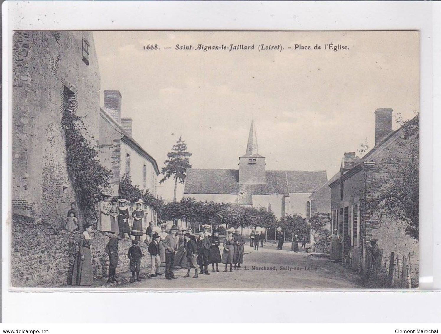 SAINT-AIGNAN-le-JAILLARD: Place De L'église - Très Bon état - Autres & Non Classés