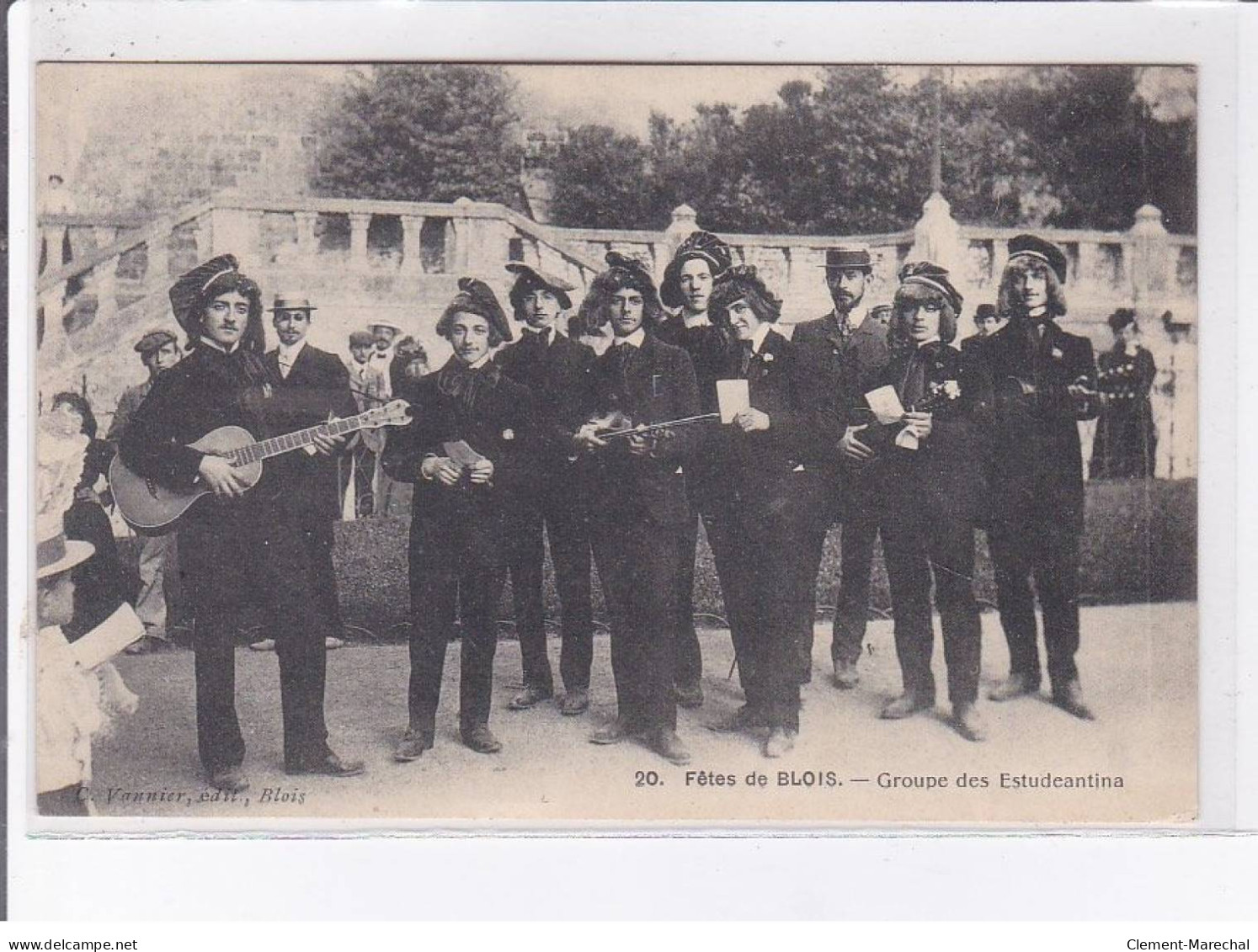 BLOIS: Fêtes De Blois, Groupe Des Estudeantina - Très Bon état - Blois