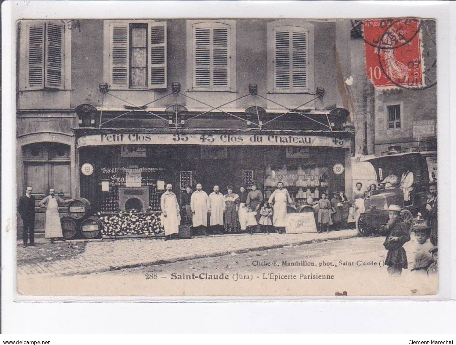 SAINT-CLAUDE: L'épicerie Parisienne - état - Sonstige & Ohne Zuordnung