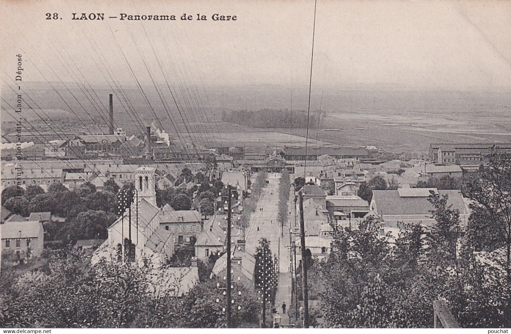 JA 30-(02) LAON - PANORAMA DE LA GARE - Laon