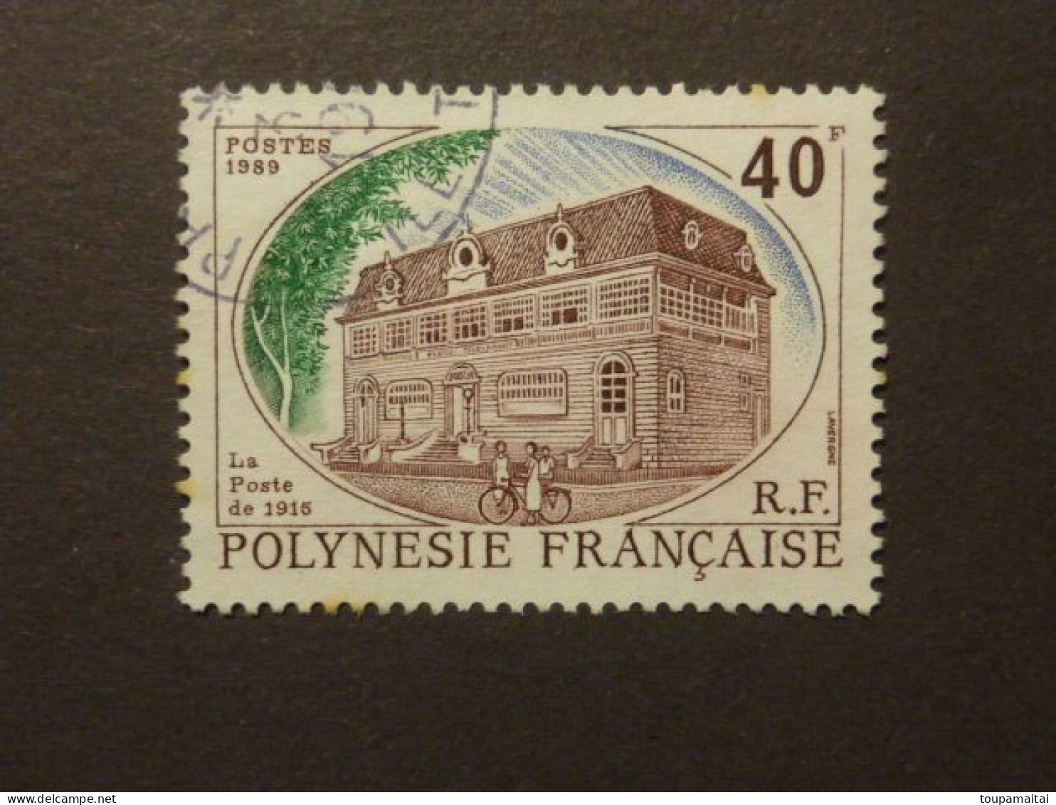 POLYNESIE FRANCAISE, Année 1988, YT N° 323 Oblitéré - Gebraucht