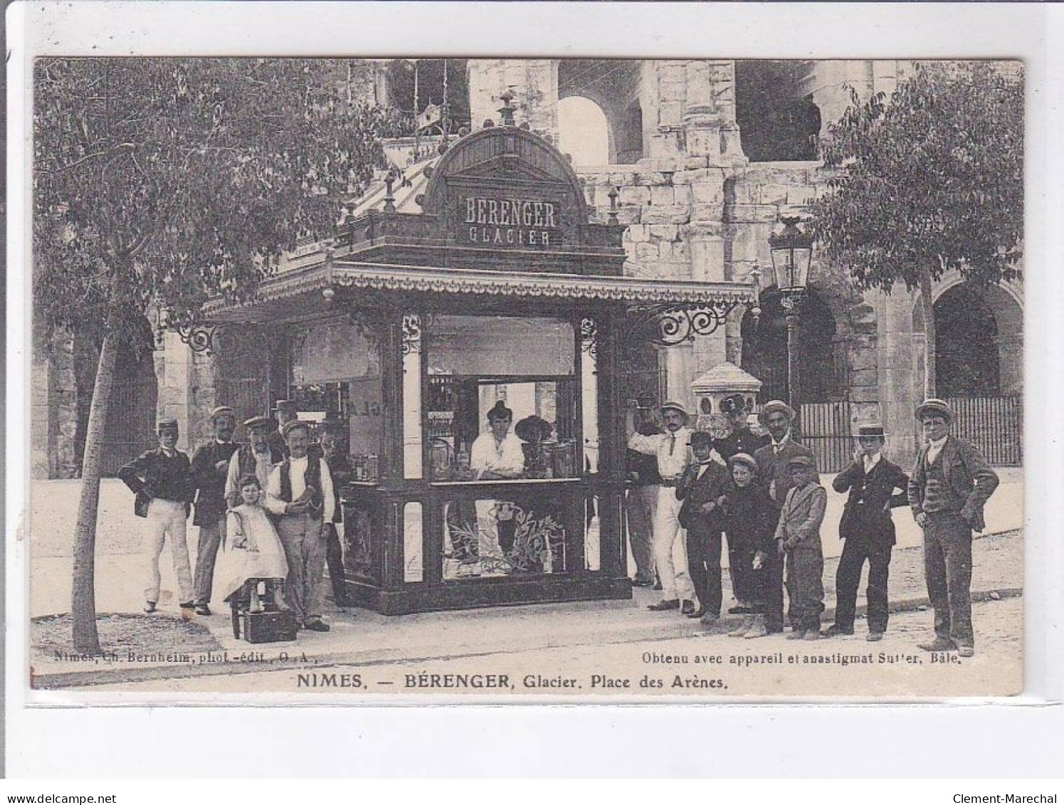 NIMES: Béranger Glacier Place Des Arènes - Très Bon état - Nîmes