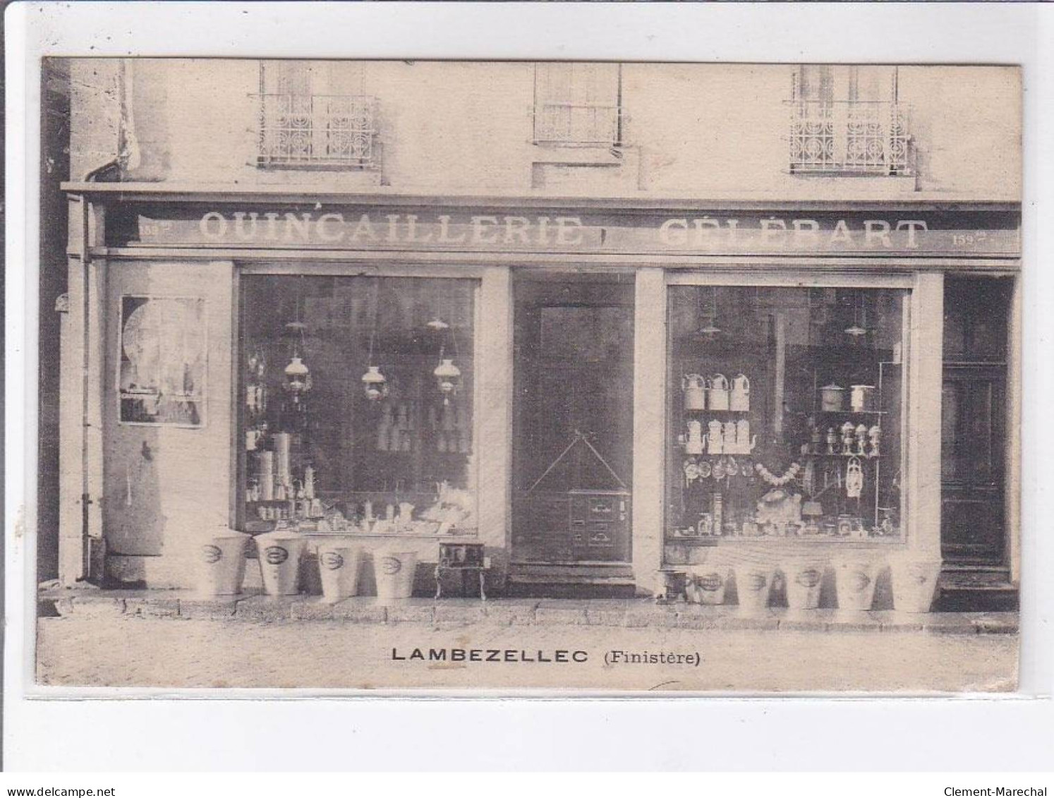 LAMBEZELLEC: Quincaillerie Gélébart - état - Autres & Non Classés