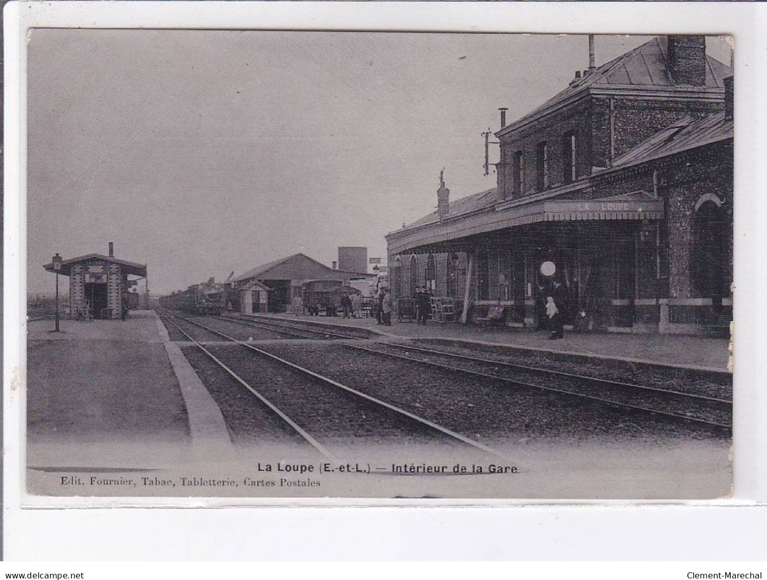 LA LOUPE: Intérieur De La Gare - Très Bon état - La Loupe