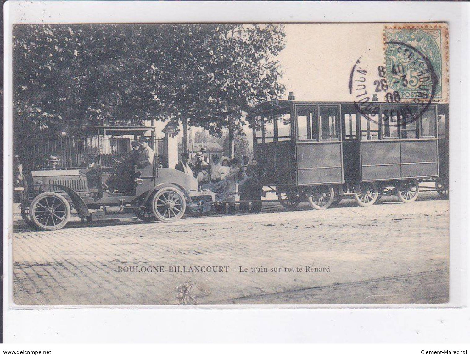 BOULOGNE-BILLANCOURT: Le Train Sur Route Renard - Très Bon état - Boulogne Billancourt