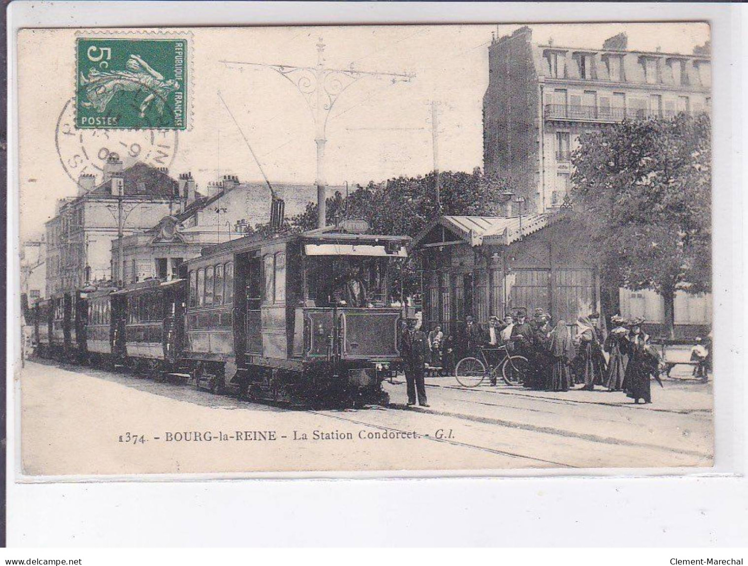 BOURG-la-REINE: La Station Condorcet, Tramway - Très Bon état - Bourg La Reine