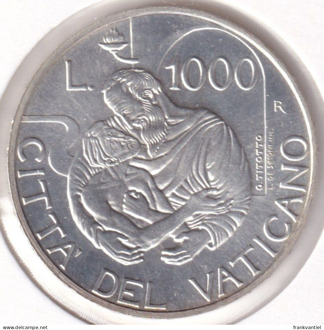 Vatican City KM-287 1000 Lire 1997 - Vatikan