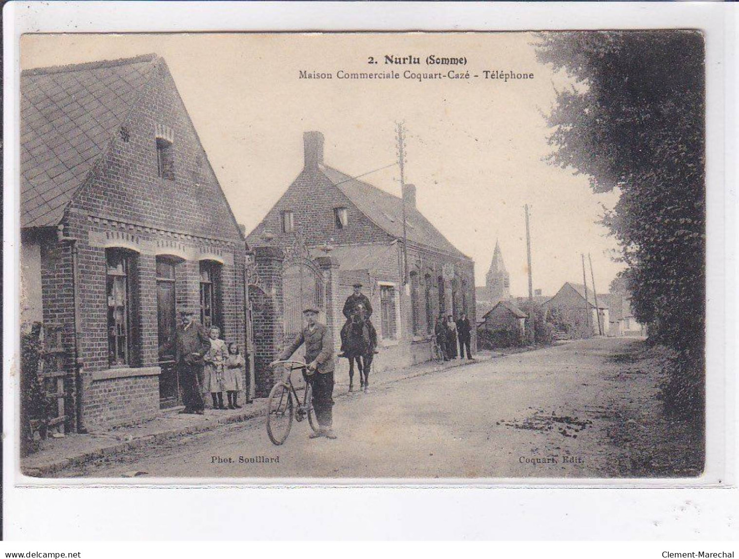 NURLU: Maison Commerciale Coquart-cazé Téléphone - Très Bon état - Autres & Non Classés