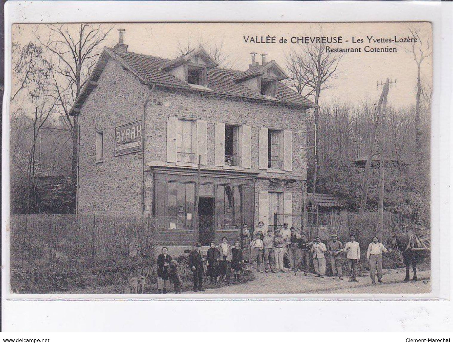 VALLEE DE CHEVREUSE: Les Yvettes-lozère Restaurant Cotentien - Très Bon état - Sonstige & Ohne Zuordnung