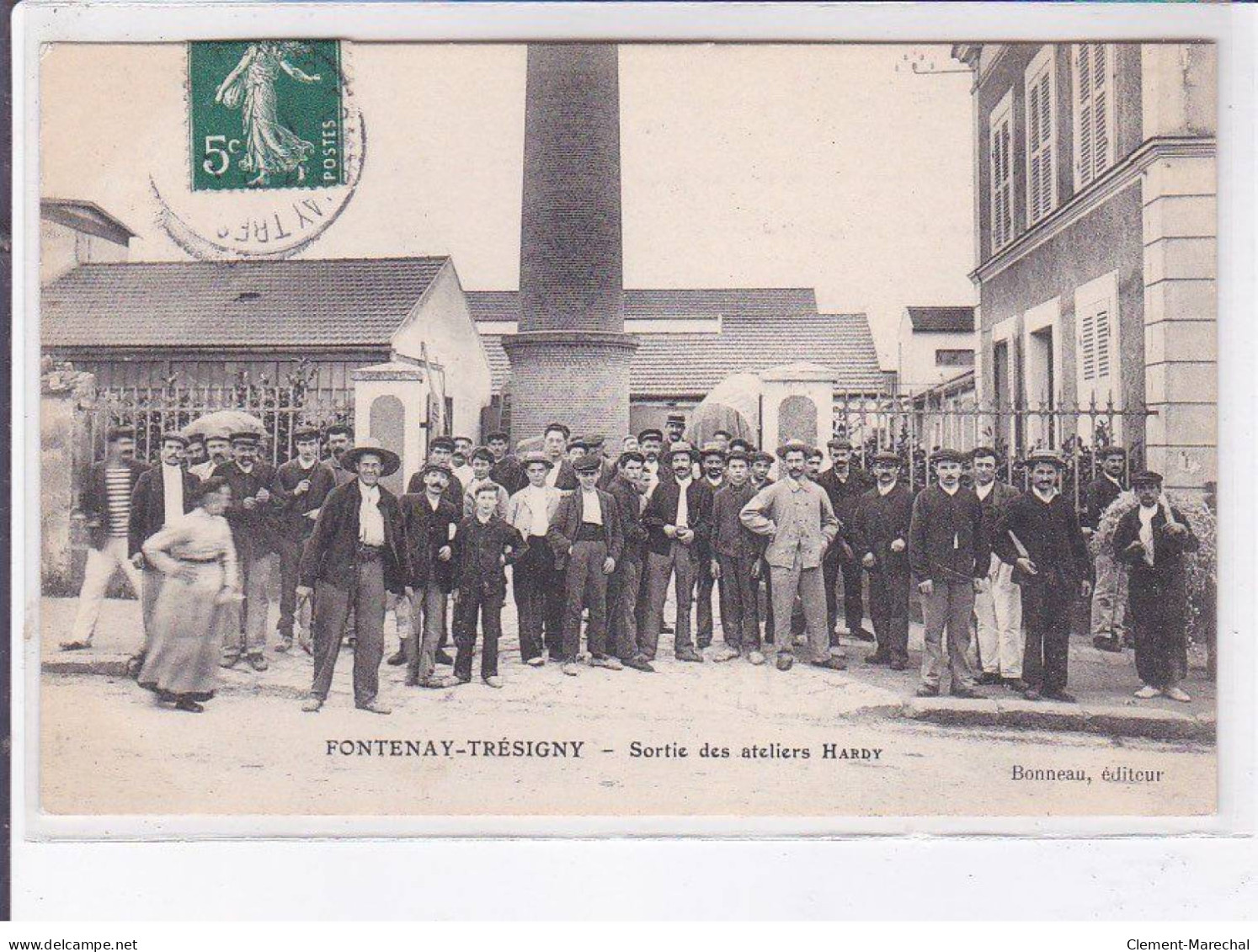 FONTENAY-TRESIGNY: Sortie Des Ateliers Hardy - Très Bon état - Fontenay Tresigny