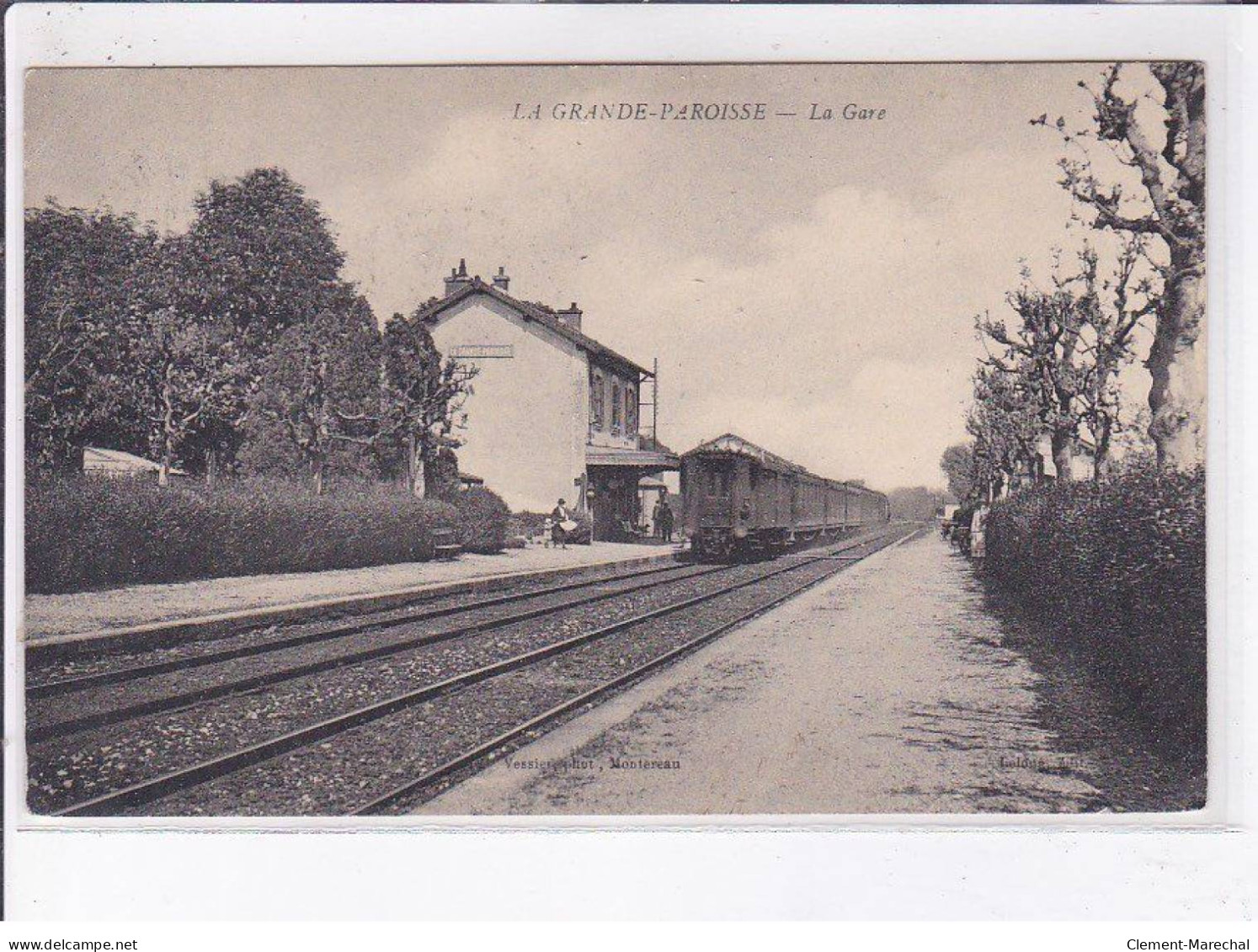 LA GRANDE-PAROISSE: La Gare - Très Bon état - Autres & Non Classés