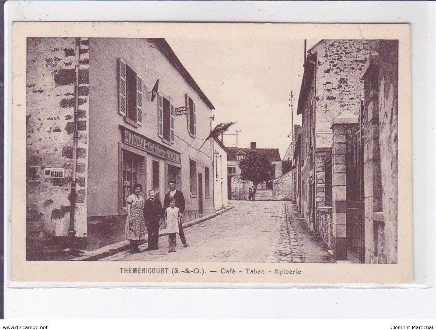 THEMERICOURT: Café, Tabac, épicerie - Très Bon état - Sonstige & Ohne Zuordnung