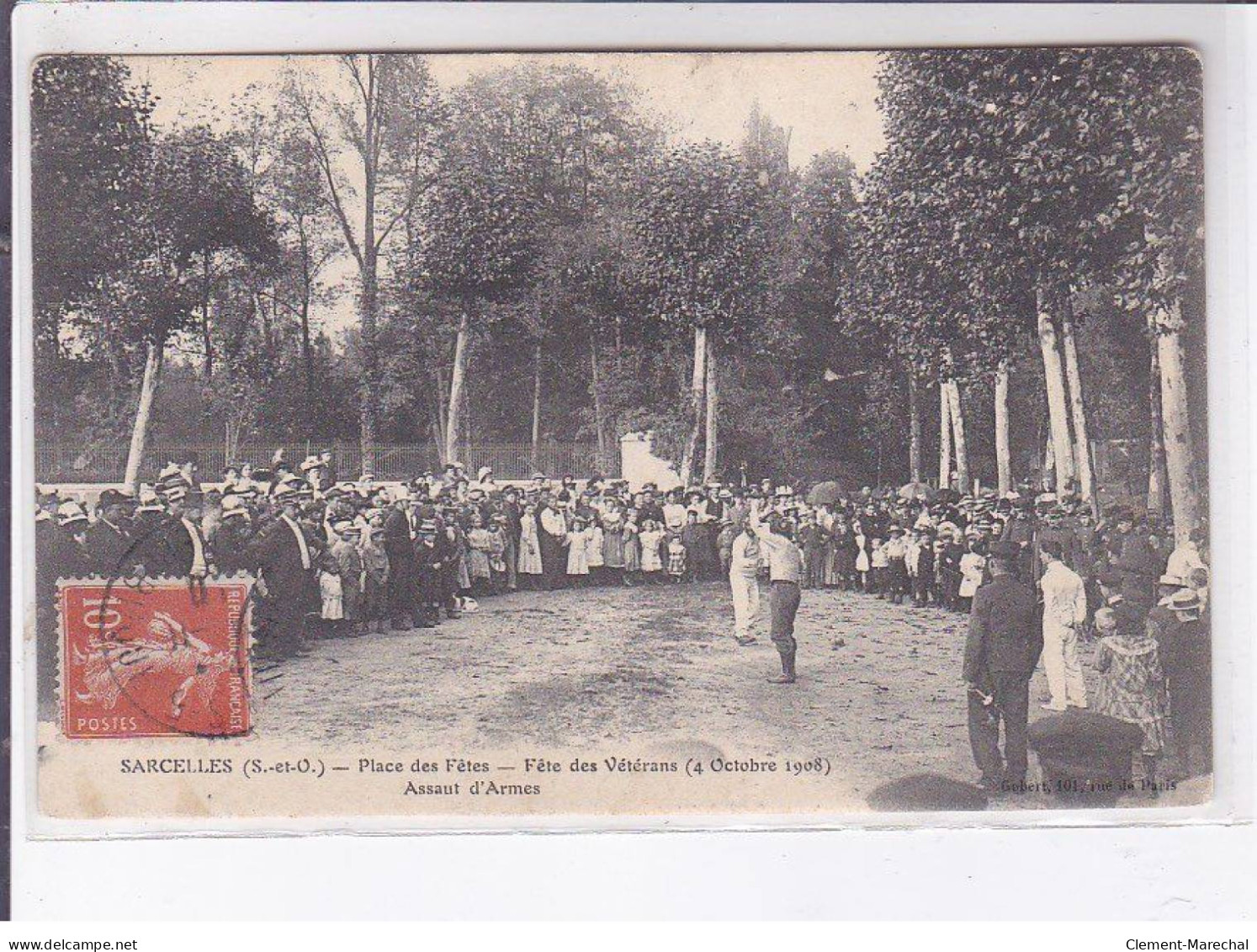 SARCELLES: Place Des Fêtes Fête Des Vétérans, Assaut D'armes - Très Bon état - Sarcelles