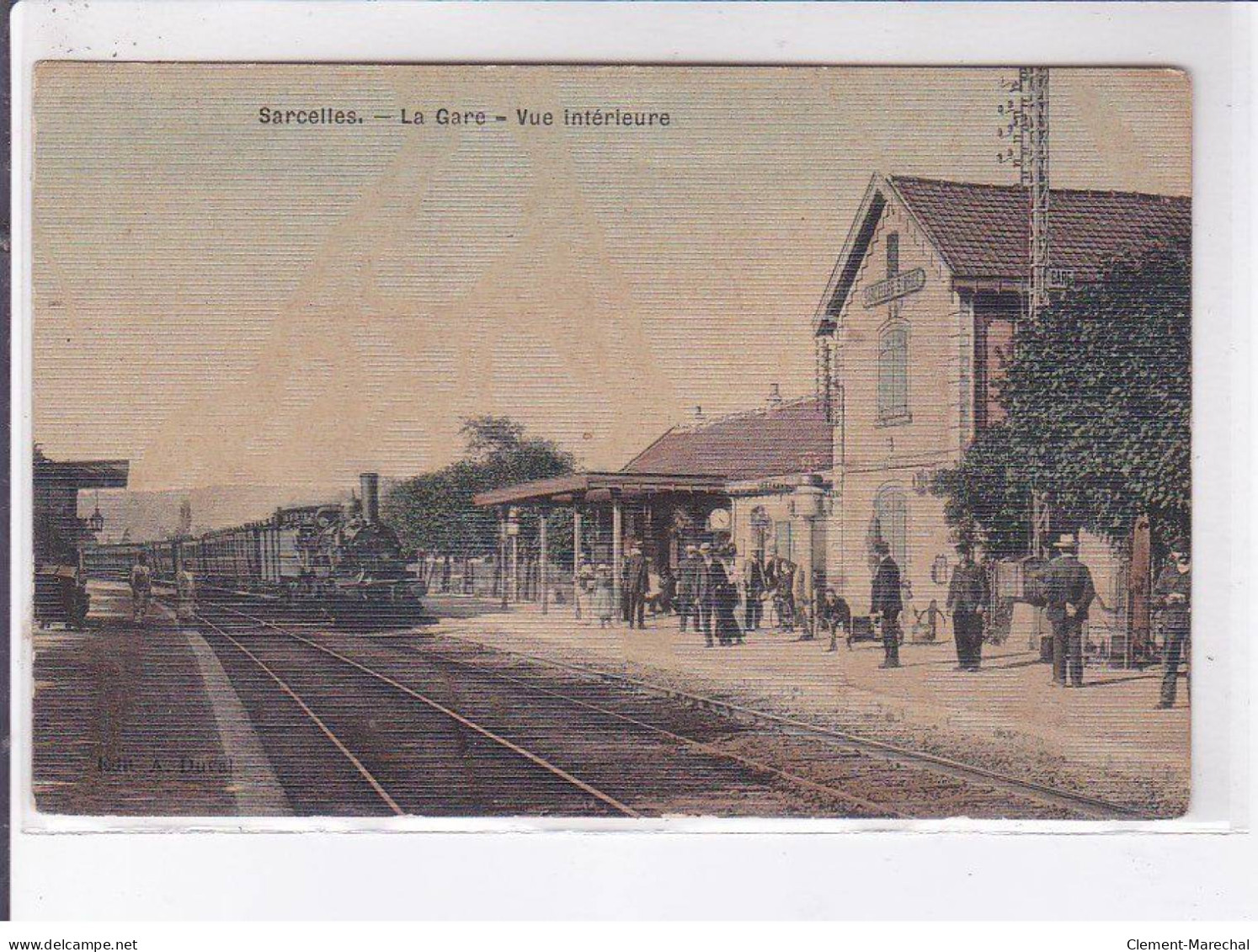 SARCELLES: La Gare, Vue Intérieure - Très Bon état - Sarcelles