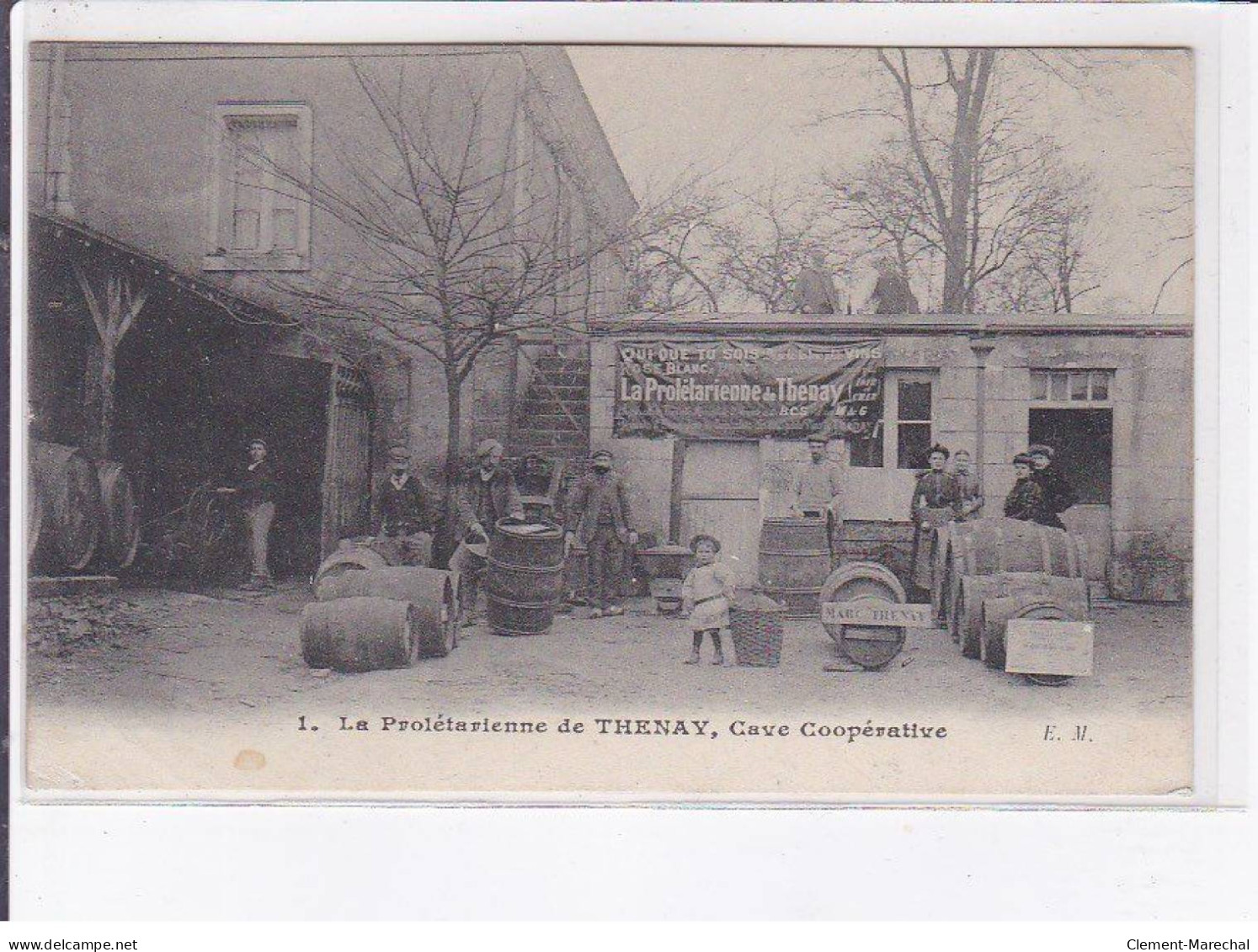 THENAY: La Propriétaire De Thenay, Cave Coopérative - état - Autres & Non Classés