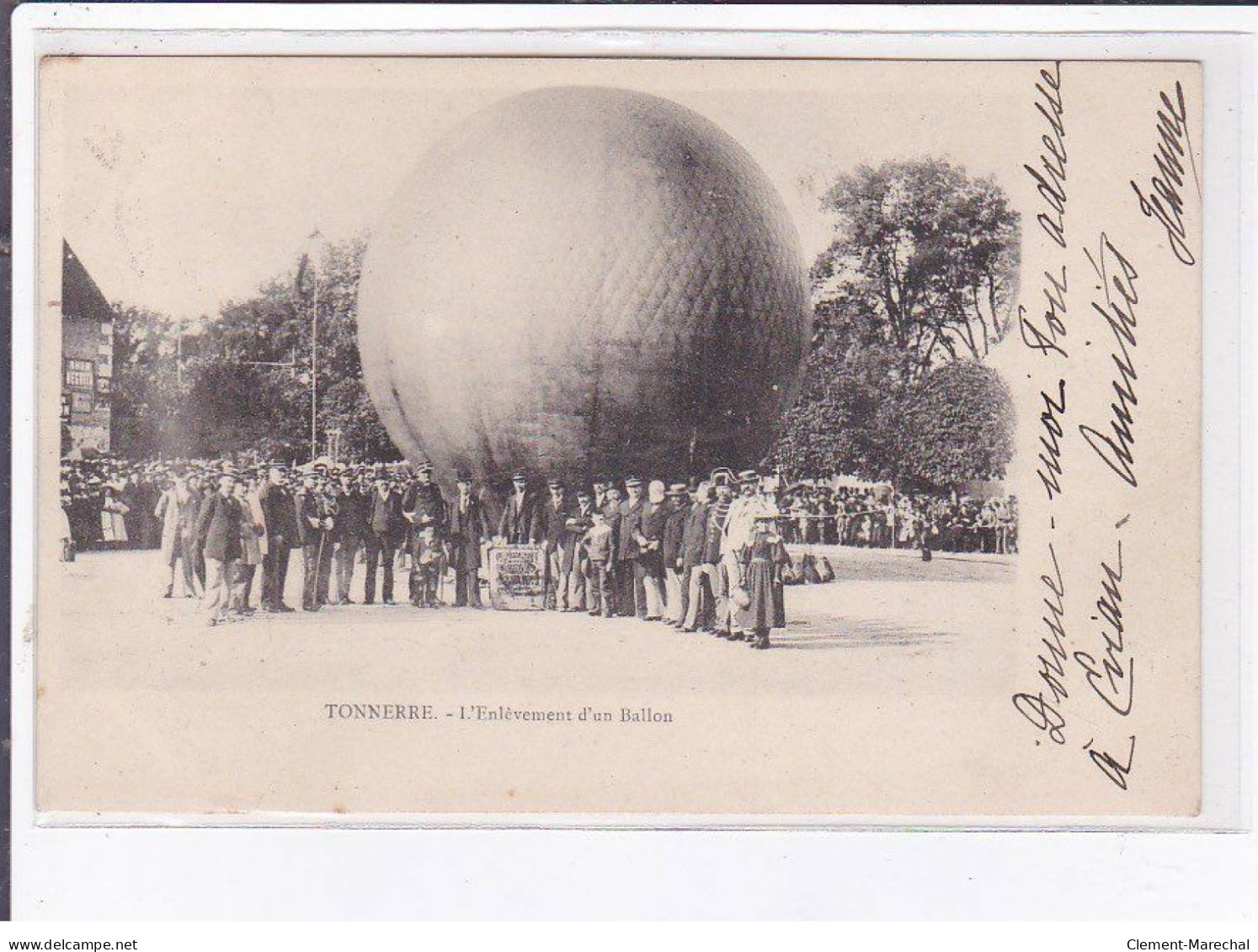 TONNERRE: L'enlêvement D'un Ballon - état - Tonnerre