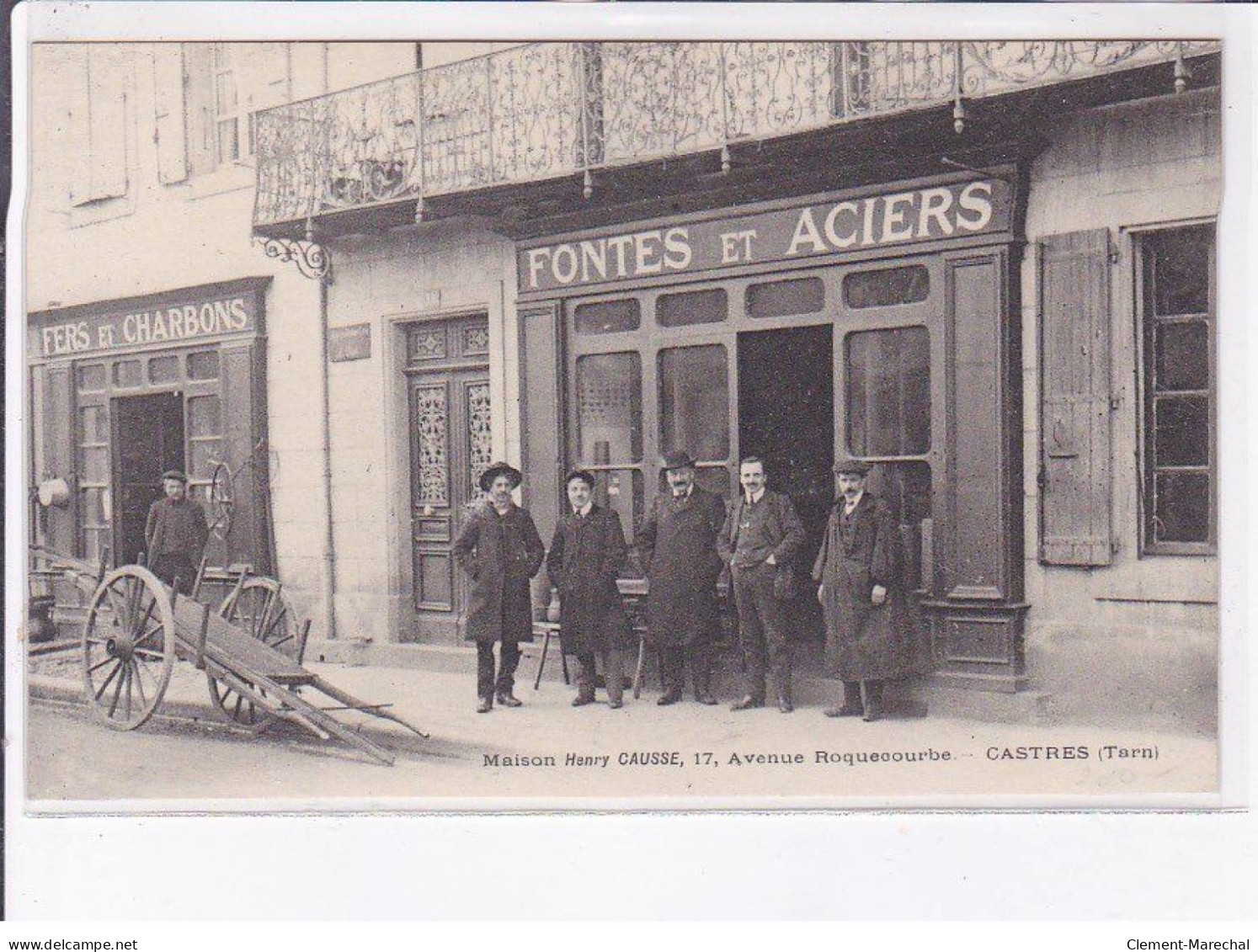 CASTRES: Maison Henry Causse 17 Avenue Roquecourbe Fontes Et Aciers - Très Bon état - Castres