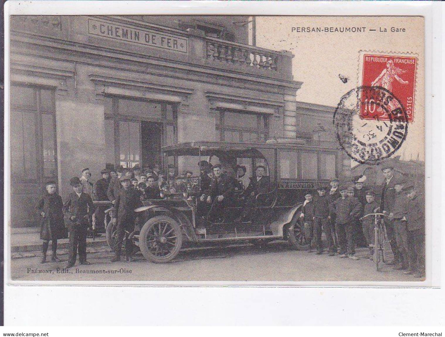 PERSAN-BEAUMONT: La Gare - Très Bon état - Persan